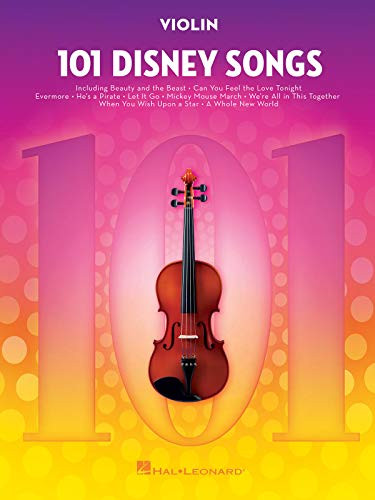 101 Disney Songs: for Violin