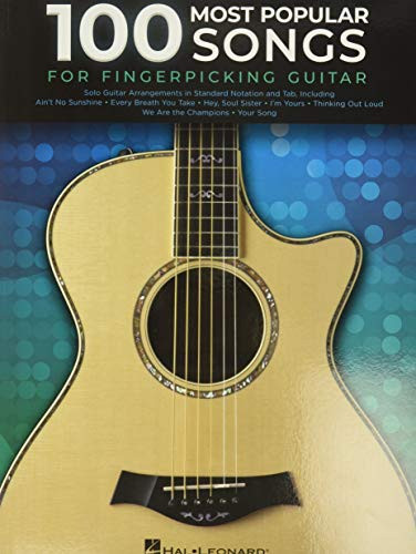 100 Most Popular Songs for Fingerpicking Guitar