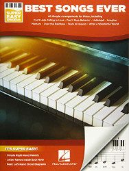 Best Songs Ever Super Easy Piano Songbook