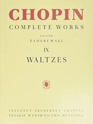Waltzes: Chopin Complete Works Vol. IX