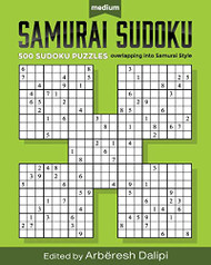 Samurai Sudoku Puzzle Book