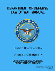Department of Defense Law of War Manual Updated December 2016 Volume