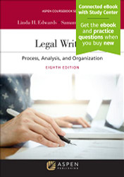 Legal Writing: Process Analysis and Organization