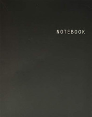 Notebook: Unlined Notebook - Large