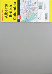 Rand McNally British Columbia/Alberta Canada Road Map