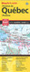 Quebec Province Road Map (English and French Edition)