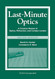 Last-Minute Optics: A Concise Review of Optics Refraction