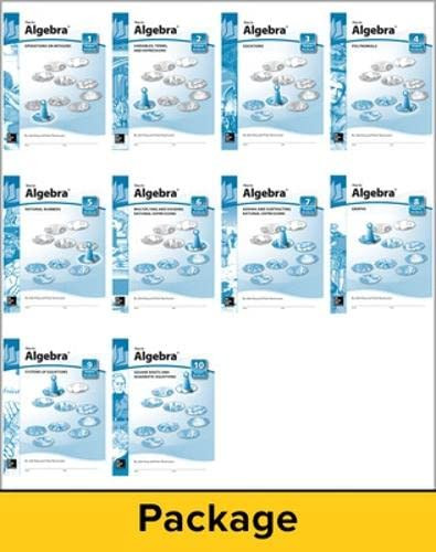 Key to Algebra Set of Books 1-10 (KEY TO...WORKBOOKS)