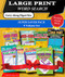 KAPPA Super Saver LARGE PRINT Word Search Puzzle Pack-Set of 9