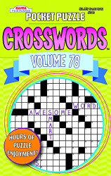 Pocket Puzzle Crosswords Puzzle Book - Volume 78