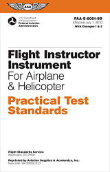 Flight Instructor Instrument Practical Test Standards for Airplane