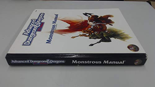 Monstrous Manual (AD&D 2nd Ed Fantasy Roleplaying Accessory 2140)