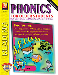 Phonics for Older Students - Phonics Reproducible Worksheets