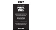 2022 CALIFORNIA PENAL QWIK-CODE