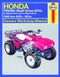 Honda TRX300 Shaft Drive ATV 1988-2000 (Haynes Repair Manuals)