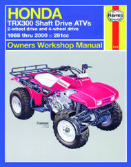 Honda TRX300 Shaft Drive ATV 1988-2000 (Haynes Repair Manuals)