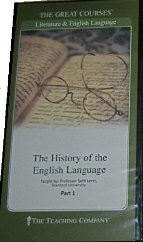 History of the English Language DVDs: The Teaching Company