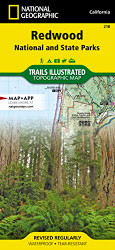Redwood National and State Parks Map - National Geographic Trails