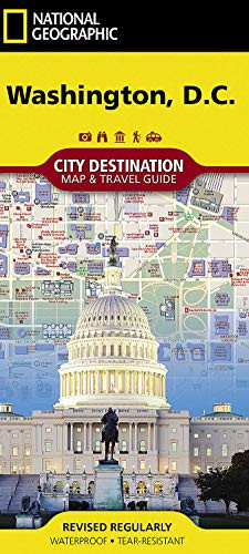 Washington D.C. Map (National Geographic Destination City Map)