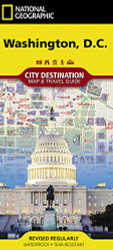 Washington D.C. Map (National Geographic Destination City Map)