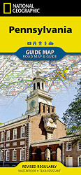 Pennsylvania Map (National Geographic Guide Map)