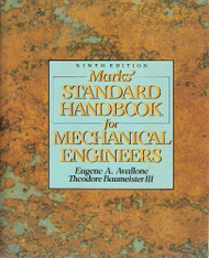 Marks' Standard Handbook For Mechanical Engineers