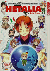 Hetalia Axis Powers Graphic Novel 4