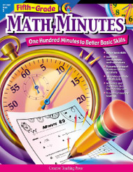 Creative Teaching Press Math Minutes Book Grade 5