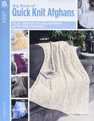 Big Book of Quick Knit Afghans-24 Quick & Easy Solid-Color Wraps
