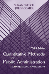 Quantitative Methods for Public Administration
