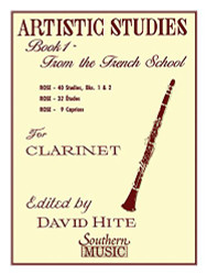 Artistic Studies Book 1 (French School): Clarinet
