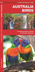 Australia Birds: A Folding Pocket Guide to Familiar Species