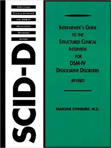 Interviewer's Guide to the Structured Clinical Interview for DSM-IV
