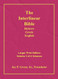 Interlinear Hebrew Greek English Bible-PR-FL/OE/KJV Large Print Volume