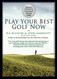 Play Your Best Golf Now