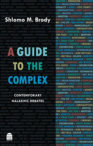 Guide to the Complex: Contemporary Halakhic Debates