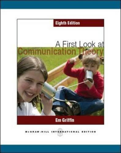 First Look At Communication Theory