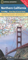 Northern California Map (National Geographic Guide Map)