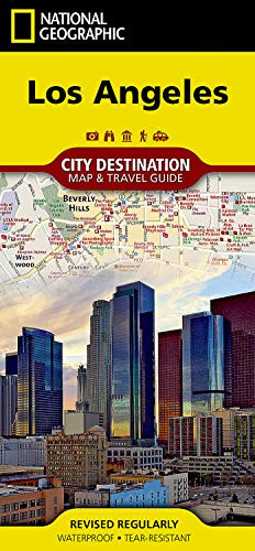 Los Angeles Map (National Geographic Destination City Map)