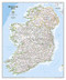 National Geographic Ireland Wall Map - Classic - Laminated