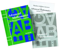 Saxon Advanced Math: Homeschool Kit w/Solutions Manual