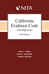 California Evidence Code with Objections (Nita)