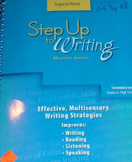 Step Up to Writing (Secondary Level Grades 6 - High School)