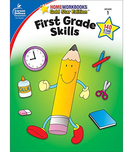 Carson Dellosa First Grade Skills Workboo - Grade 1 Reading Addition