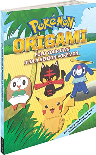 Pokemon Origami: Fold Your Own Alola Region Pokemon