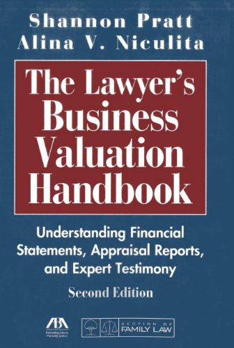 Lawyer's Business Valuation Handbook Lawyer's Business Valuation Handbook