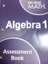 Big Ideas Math Algebra 1: Assessment Book