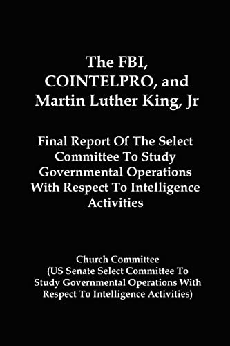 FBI COINTELPRO And Martin Luther King Jr