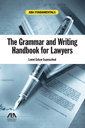 Grammar and Writing Handbook for Lawyers (Aba Fundamentals)