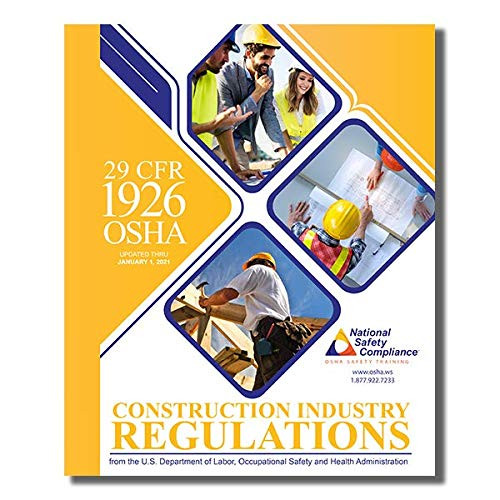 29 CFR 1926 OSHA Construction Industry Regulations & Standards